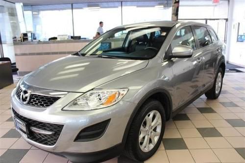 2011 mazda cx-9 touring leather heated seats awd certified silver black