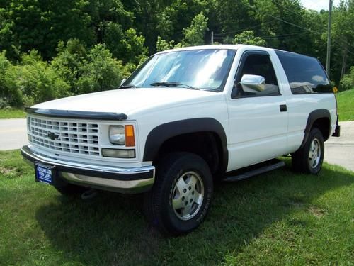 1993 chevrolet blazer cheyenne sport utility 2-door 5.7l