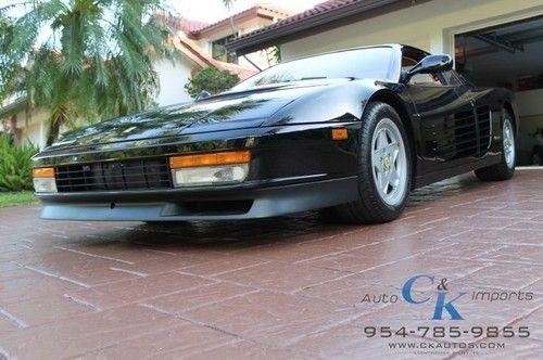 Only 8,842 miles pristine original condition dunlop tires pininfarina design v12