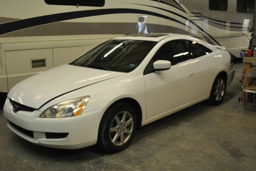 2004 honda accord ex coupe 2-door rebuildable flood