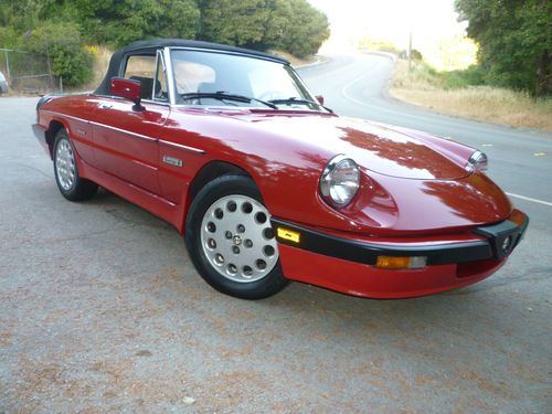 1986 alfa romeo spider quadrigolio