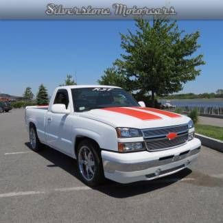 2006 white jon a. moss rst! low miles collector truck, 5.3 liter v8 automatic