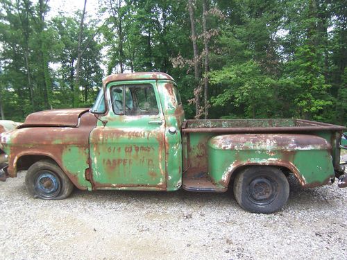 1956 chevrolet pickup truck project/salvage, parts