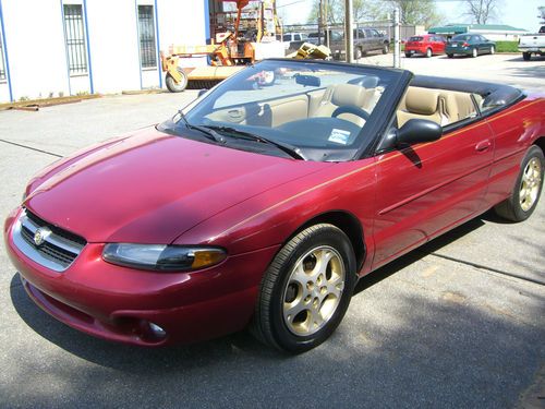 1998 chrysler sebring jxi convertible 2-door 2.5l