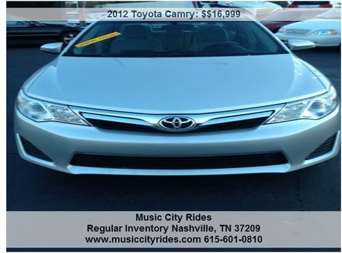 2012 Toyota Camry 35k Miles Perfect Bluetooth NR No Reserve Relisted b/c non pay, image 9