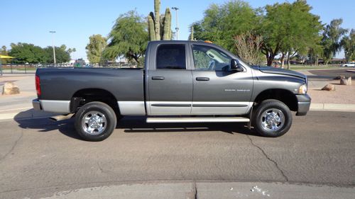 2003 dodge ram 4x4 5.9l cummins turbo diesel pickup truck crew cab short bed 4wd