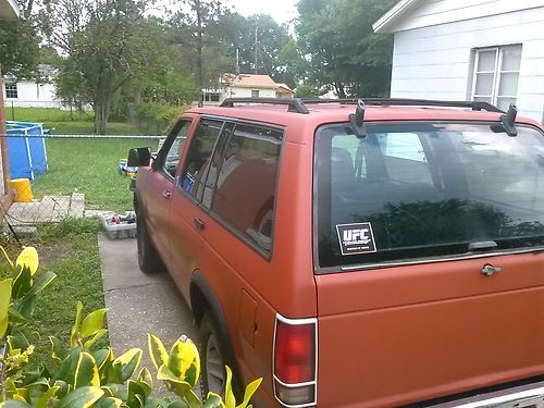 1991 chevrolet s10 blazer tahoe sport utility 4-door 4.3l