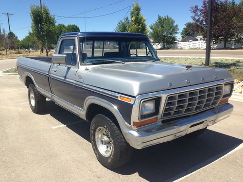 1979 ford f-150 custom 4x4 1 owner nice truck 96,000 original miles