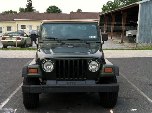 1997 jeep wrangler se sport utility 2-door 2.5l