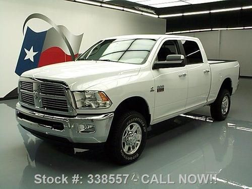 2012 dodge ram 2500 lonestar crew 4x4 h.o. diesel 45 mi texas direct auto