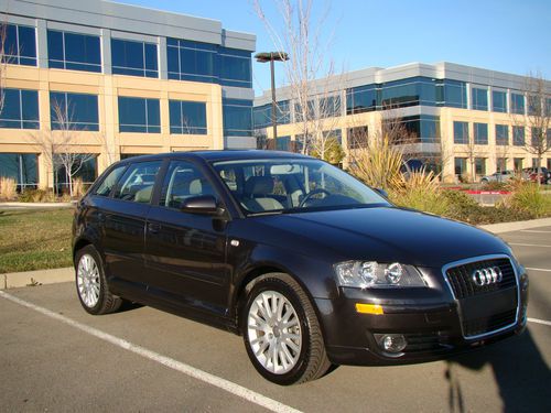 2007 audi a3 2.0t, 48k mi, 6-speed, leather, navigation, panoramic roof!