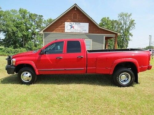 2006 dodge ram 3500 slt 4x4 6 speed manual 4-door truck
