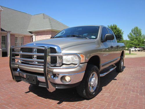 2004 dodge ram 2500 4x4 5.9 diesel slt 1 local owner super clean no reserve