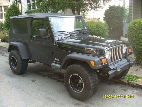 2005 jeep wrangler unlimited sport utility 2-door 4.0l