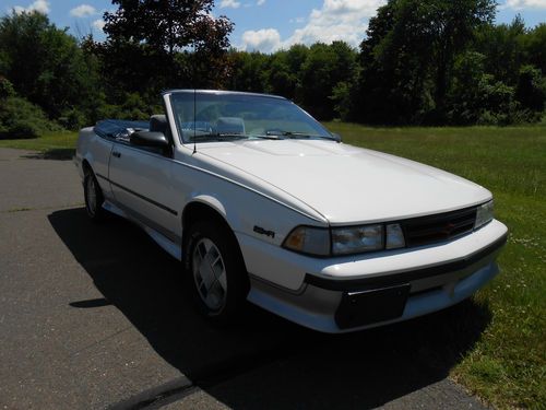 1989 chevrolet cavalier z24 convertible 2-door 2.8l