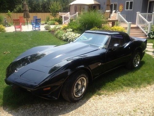 1979 chevy corvette rare black l82 numbers matching cheap no reserve