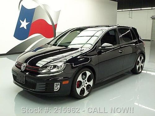 2011 volkswagen gti turbo sunroof nav paddle shift 21k texas direct auto