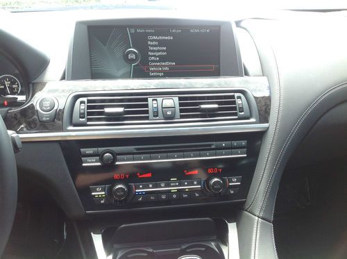 2013 bmw 640i gran coupe, black sapphire metallic, sedan 4-door,