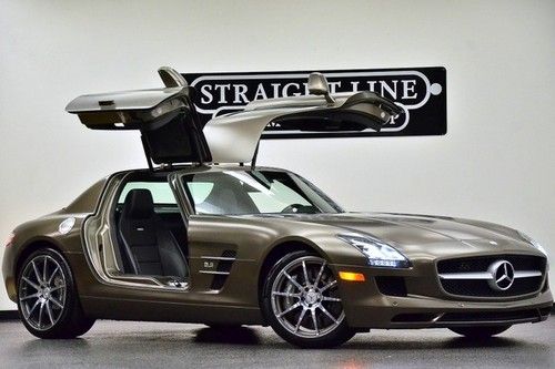 2011 mercedes benz sls coupe b&amp;o matte gray