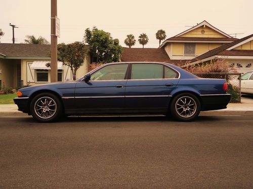 1995 bmw 740i base sedan 4-door 4.0l "flagship model" l00k!