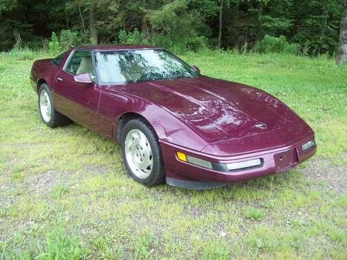 1995 corvette coupe lt1 rare color combo