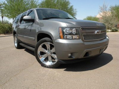 2007 chevrolet suburban-leather loaded lt-third row seat-rear a/c-remote start