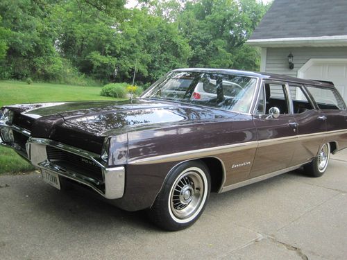 1967 pontiac executive safari wagon (plum mist)- rare!!