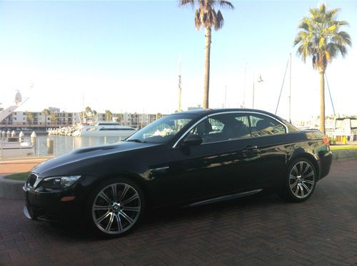 *2012 bmw m3 convertible!! black on black**