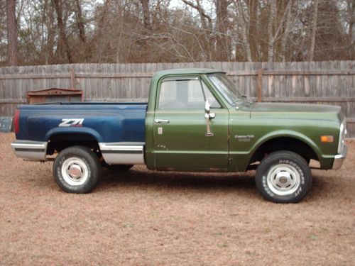 1971 chevy 4x4 stepside truck