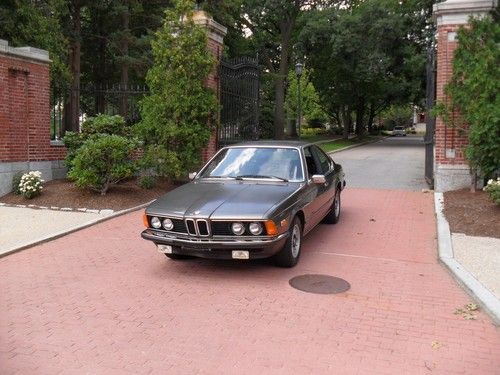 1977 bmw 633 - 17k original miles-wilhelm karmann's personal car-just the best!!