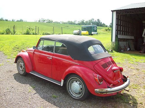 1970 gorgeous volkswagen karmann gia beetle convertible