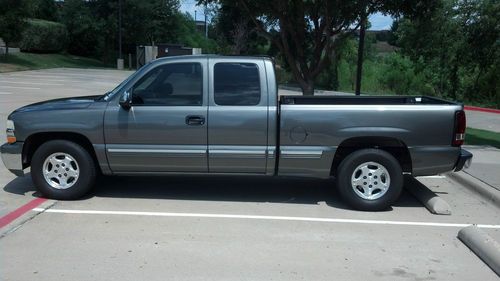 2001 Chevrolet Silverado 1500 LS Extended Cab Pickup 4-Door 4.8L, image 3