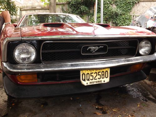 1972 Ford Mustang Boss 351 Fastback 2-Door 5.8L, image 3