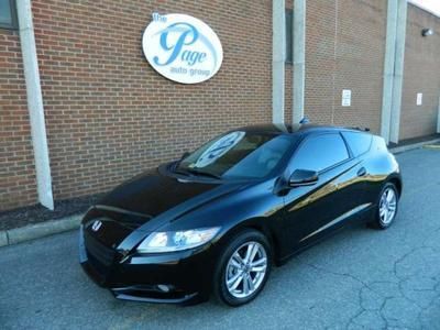 2012 honda crz ex manual coupe black hybrid certified am/fm/cd ac alloy wheels