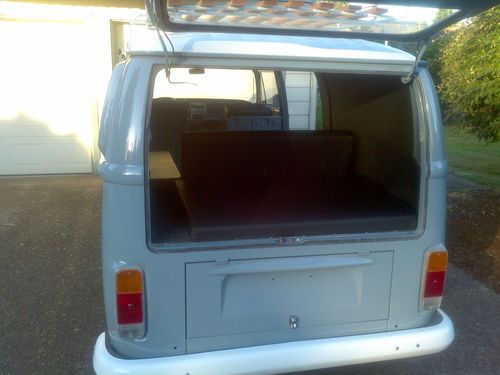 Rare VW, 1972 Volkswagen Panel Bus walkthrough, great condition, camper, Z bed, image 11