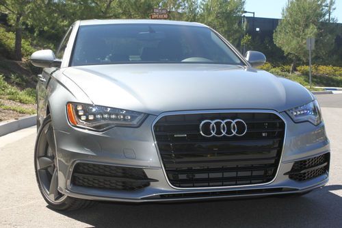 2012 audi a6 prestige - low miles one owner car - extended warranty