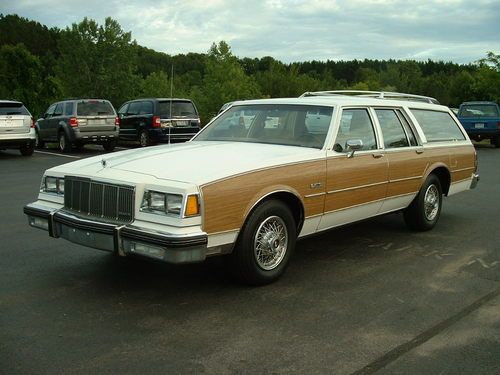 1988 buick electra estate wagon woody survivor original condition 77,000  mi