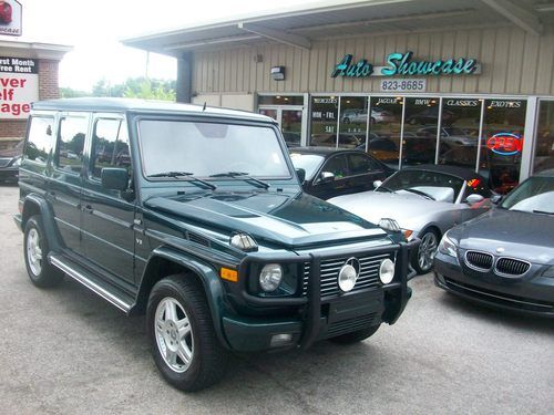 2002 mercedes-benz g500 base sport utility 4-door 5.0l