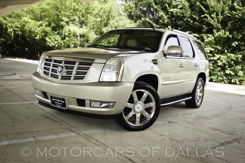 2007 cadillac escalade awd sat. radio navigation tv/dvd heated/cooled seats