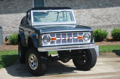 1976 ford bronco custom sport utility 2-door 5.0l