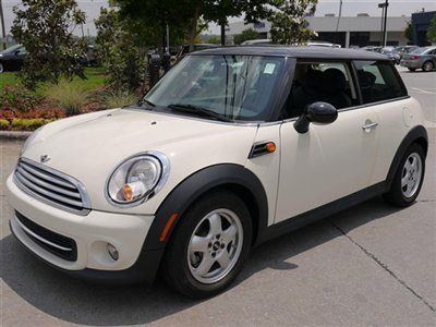 Carfax 1-owner * 2011 mini cooper hardtop steptronic auto trans sirius bluetooth