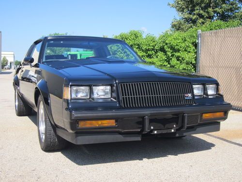 1987 buick grand national gnx 3400 original miles numbered car