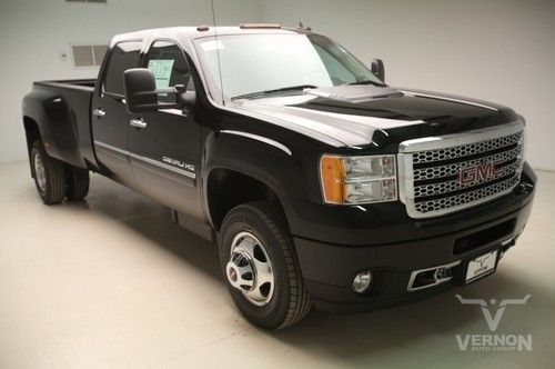 2014 drw crew 4x4 navigation sunroof leather heated duramax diesel