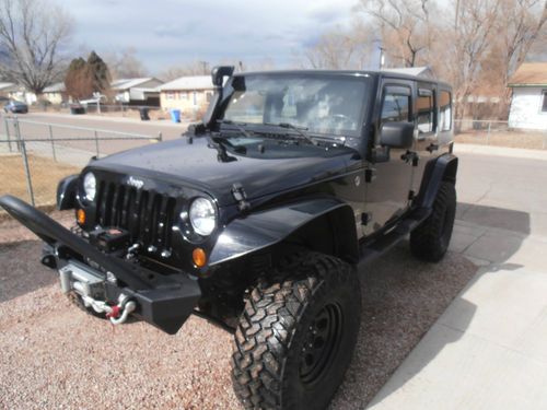 2007 jeep wrangler unlimited sahara sport utility 4-door 3.8l