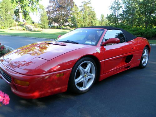 1998 ferrari 355 f1 spider annual service just completed