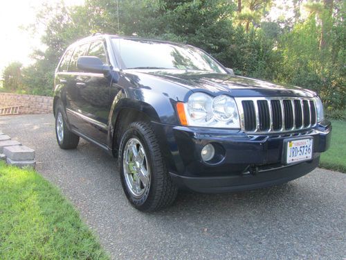 2005 jeep grand cherokee limited sport utility 4 x 4 awd one owner