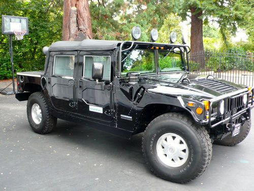 2000 am general hummer base sport utility 4-door 6.5l, turbo diesel, convertible