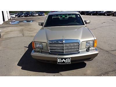 420 sel auto power seats,power windows,ac full size car