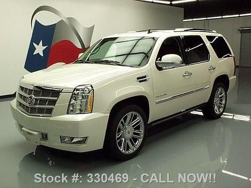 2011 cadillac escalade platinum awd sunroof nav dvd 27k texas direct auto