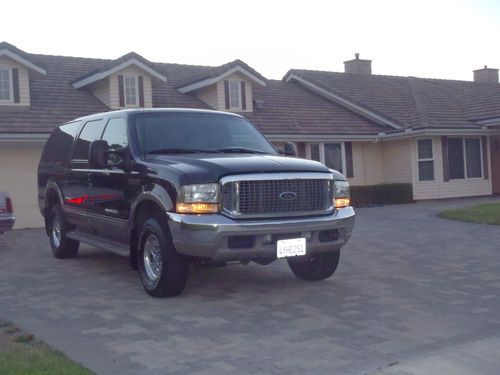 Ford excursion: 2002 limited, 7.3 diesel,4x4, 103,008 miles,1 owner for 101,000